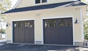 Blue Garage Doors