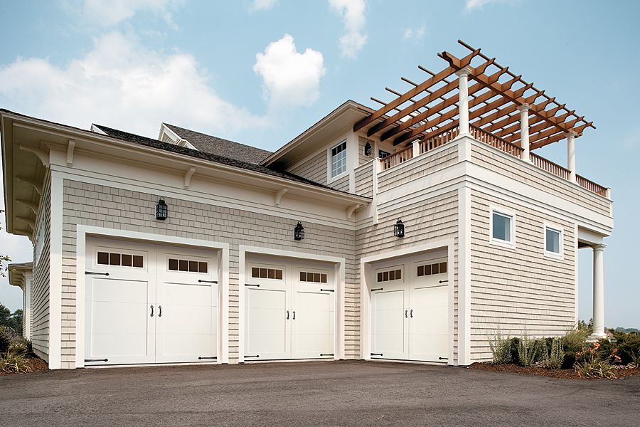 Stamped Carriage Garage Doors Door Installation Cincinnati The Small Windows And Simplified Design Of These Carriage Doors Create A Transitional Look Ideal For Modern Or Classic Style Homes Alike